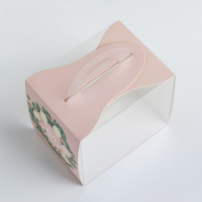 Коробка под десерт «Для тебя», 12 х 10 х 9 см
