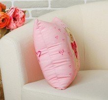 Мягкая подушка-игрушка антистресс Влюбленный мишка "Kiss me"