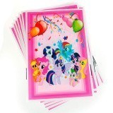 Пакетик подарочный для конфет "Детский праздник" для девочки (в ассортименте)